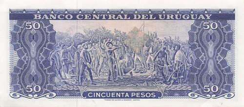 Uruguay pesos banconota - 50,