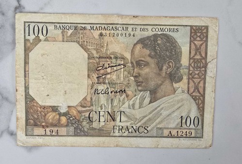 Madagascar 100 franchi