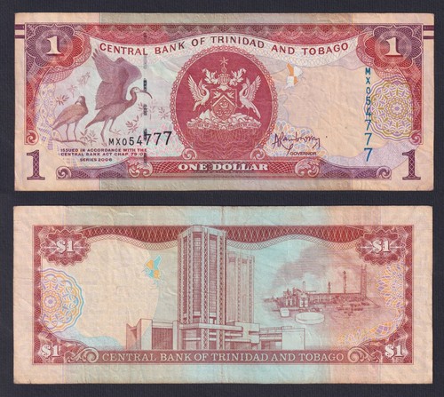 Banconota trinidad and tobago - trinidad,
