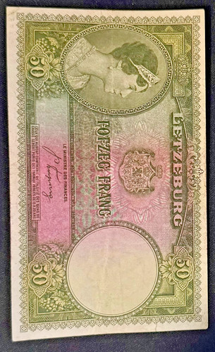 Lussemburgo franchi 1944 - 50,
