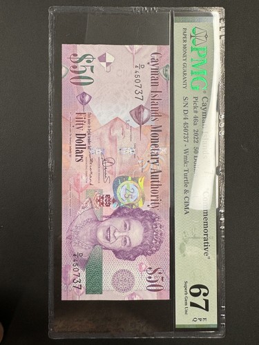 Banconota dollari pmg 67 - pmg,