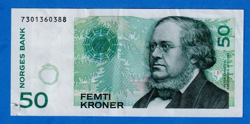 Norway kroner 1996 46a - norway, 50