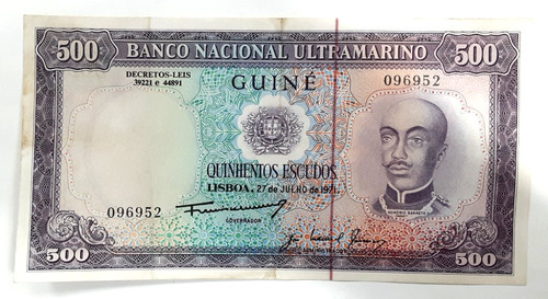 Banconota 500 scudi - , guinea