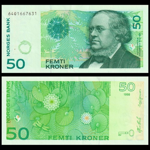 Norvegia 50 corone - 50,