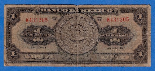 Mexico pesos 1948 - 1, p-46a
