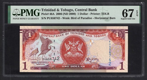Trinidad tobago dollaro - e,